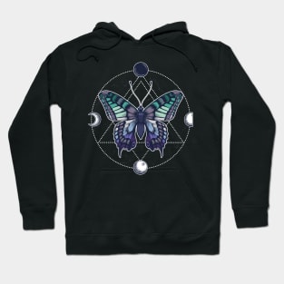 Gay Man Pride LGBT Butterfly Hoodie